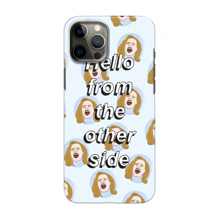 Hello: Volledig geprint iPhone 12 Pro Hoesje