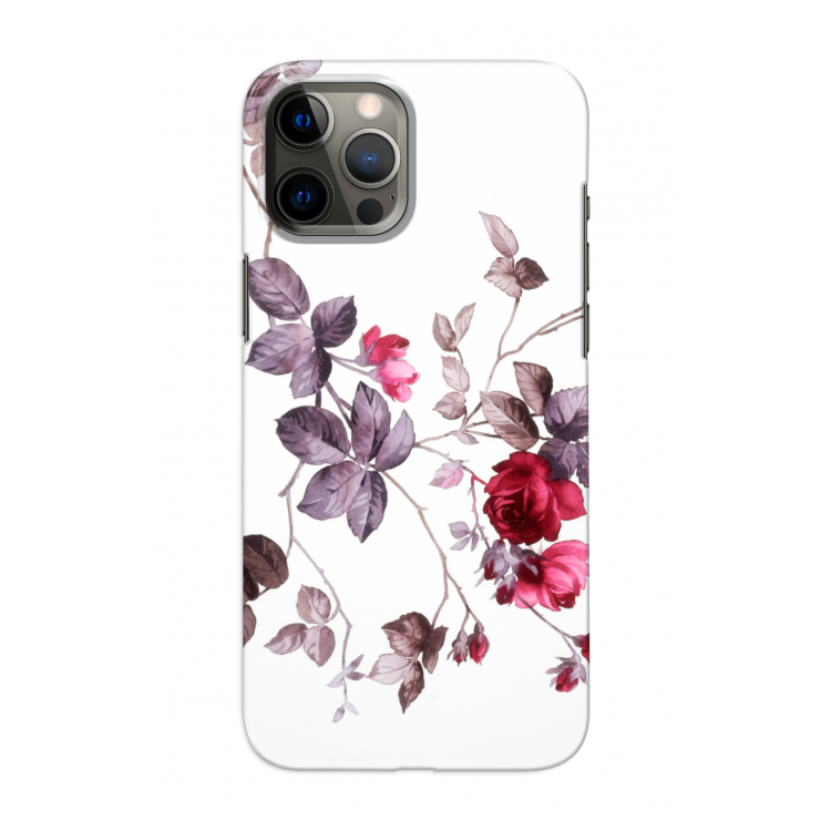 Mooie bloemen: Volledig geprint iPhone 12 Pro Hoesje