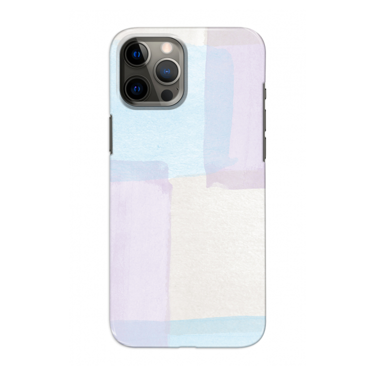 Square pastel: Volledig geprint iPhone 12 Pro Hoesje