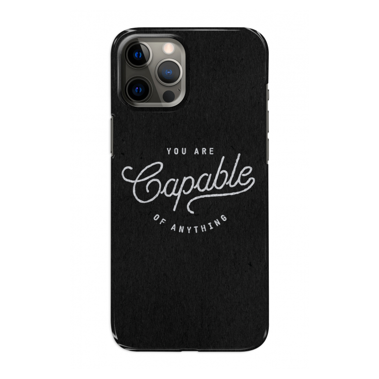 Capable: Volledig geprint iPhone 12 Pro Hoesje