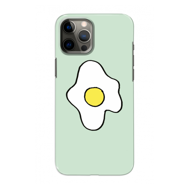 Spiegelei: Volledig geprint iPhone 12 Pro Hoesje