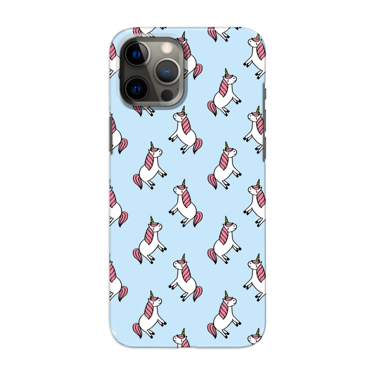 Eenhoorns overal: Volledig geprint iPhone 12 Pro Hoesje