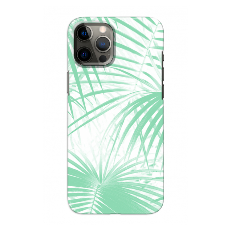 Palmbladeren: Volledig geprint iPhone 12 Pro Hoesje
