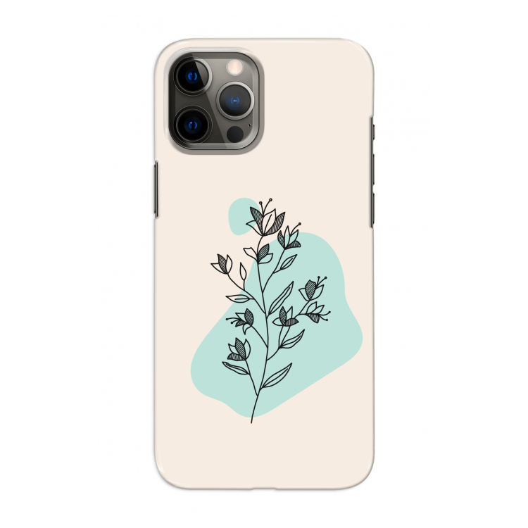 Violets are blue: Volledig geprint iPhone 12 Pro Hoesje