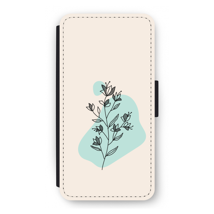 Violets are blue: iPhone 12 Pro Flip Hoesje