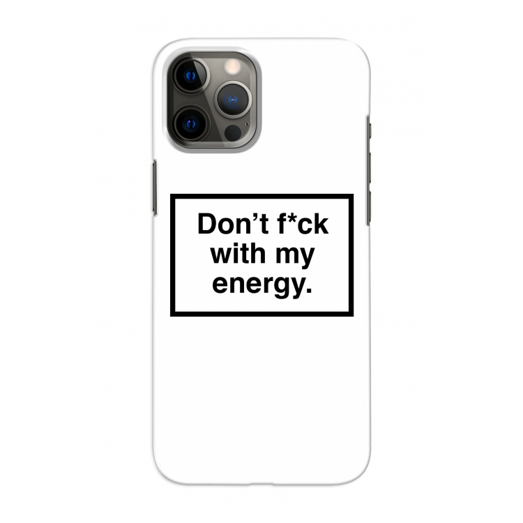My energy: Volledig geprint iPhone 12 Pro Hoesje