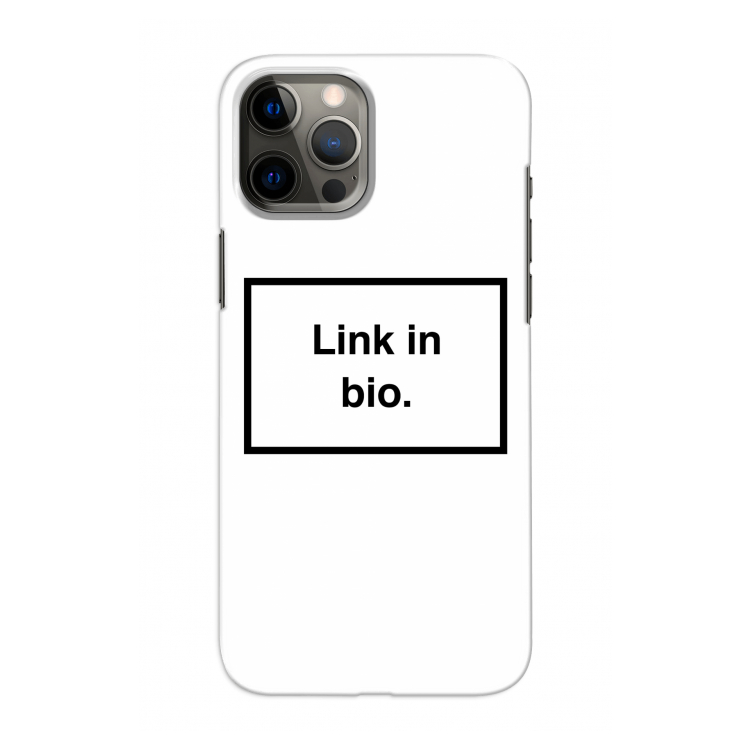 Link in bio: Volledig geprint iPhone 12 Pro Hoesje