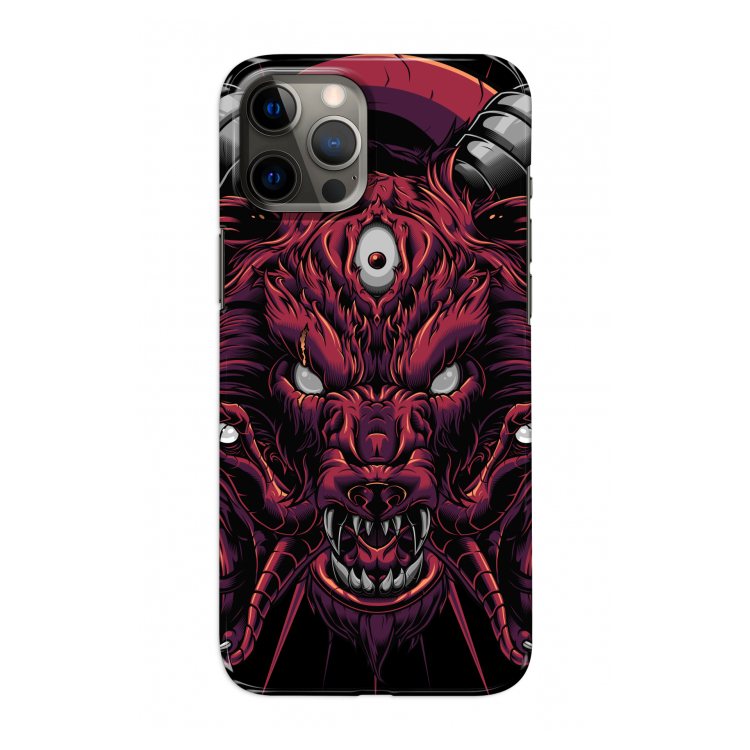 Hell Hound and Serpents: Volledig geprint iPhone 12 Pro Hoesje