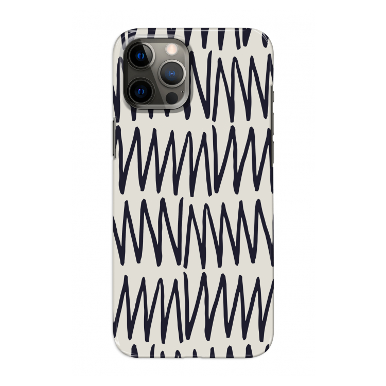 Marrakech Zigzag: Volledig geprint iPhone 12 Pro Hoesje