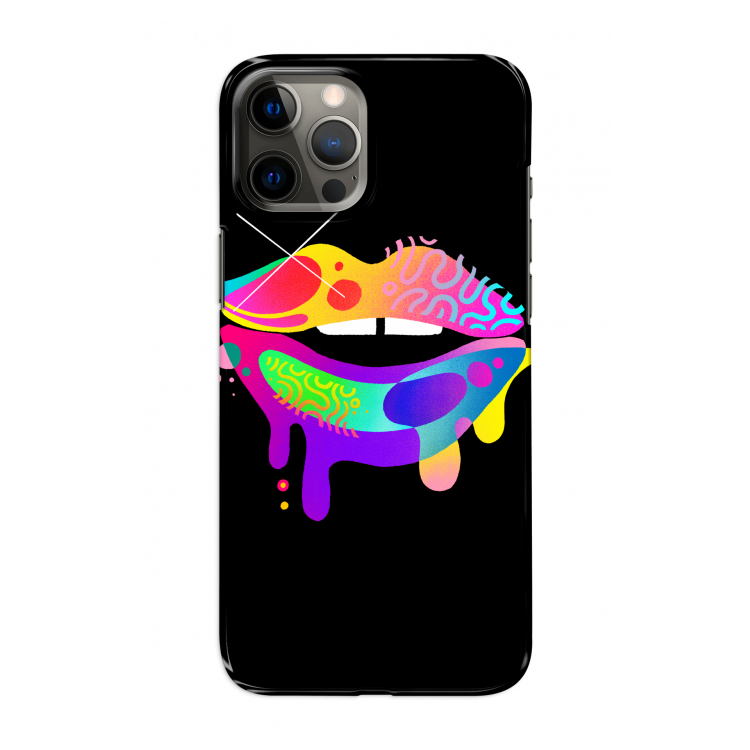 Lip Palette: Volledig geprint iPhone 12 Pro Hoesje