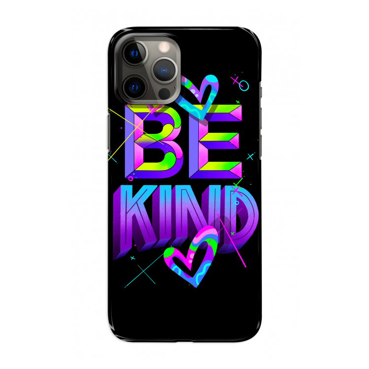 Be Kind: Volledig geprint iPhone 12 Pro Hoesje