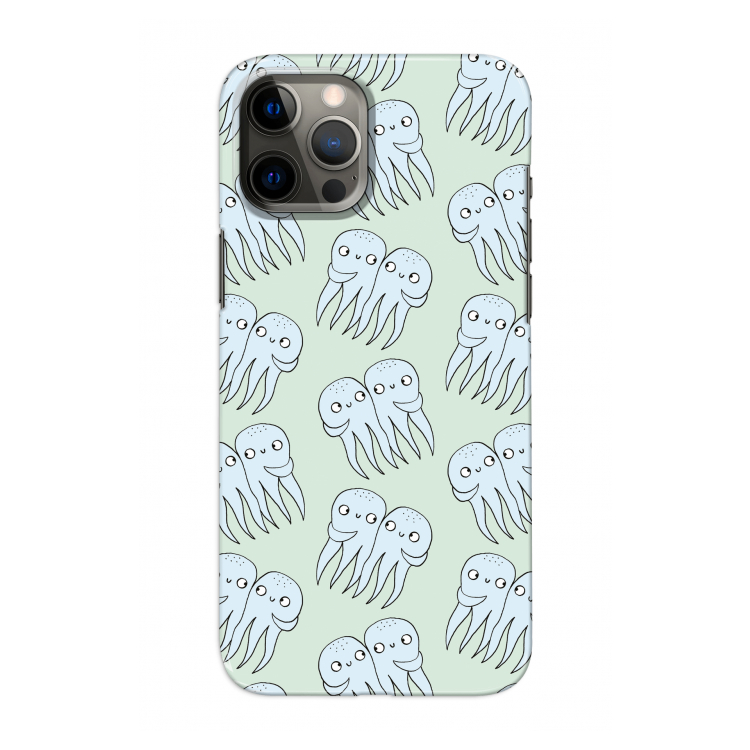 Octopussen: Volledig geprint iPhone 12 Pro Hoesje