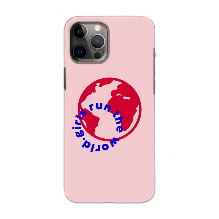 Run The World: Volledig geprint iPhone 12 Pro Hoesje