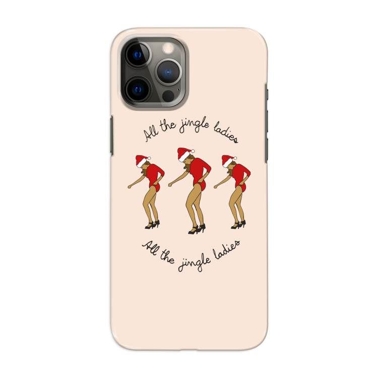 Jingle Ladies: Volledig geprint iPhone 12 Pro Hoesje