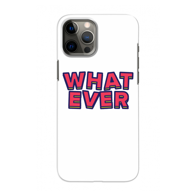 Whatever: Volledig geprint iPhone 12 Pro Hoesje