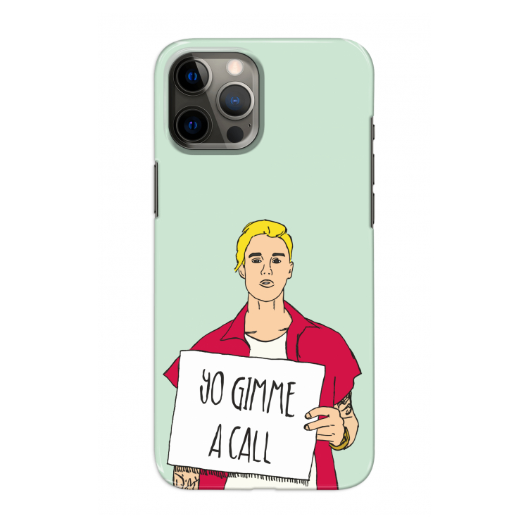 Gimme a call: Volledig geprint iPhone 12 Pro Hoesje