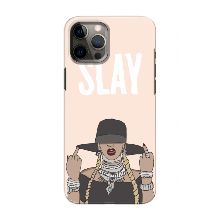 Slay All Day: Volledig geprint iPhone 12 Pro Hoesje