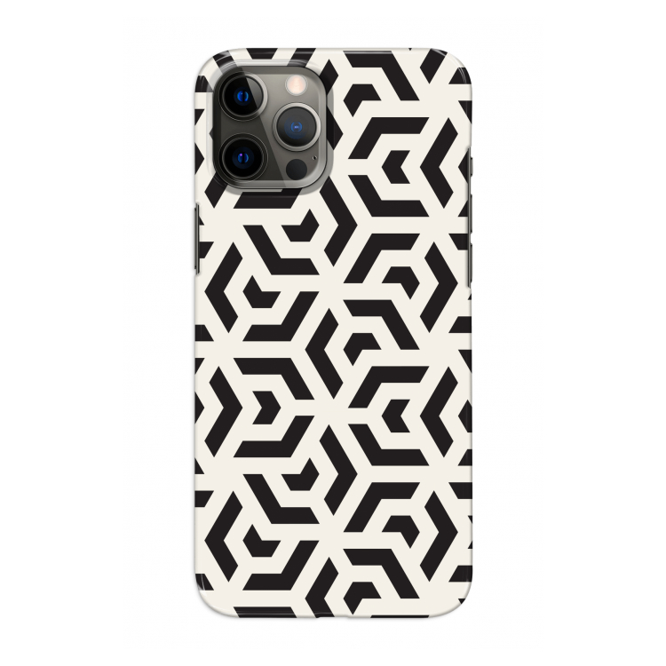 Crazy pattern: Volledig geprint iPhone 12 Pro Hoesje