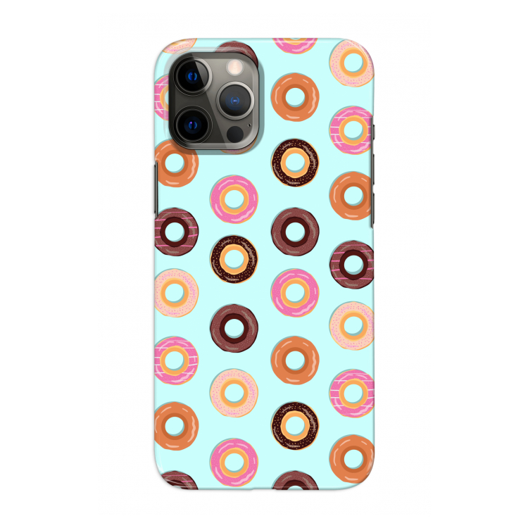 Donuts: Volledig geprint iPhone 12 Pro Hoesje