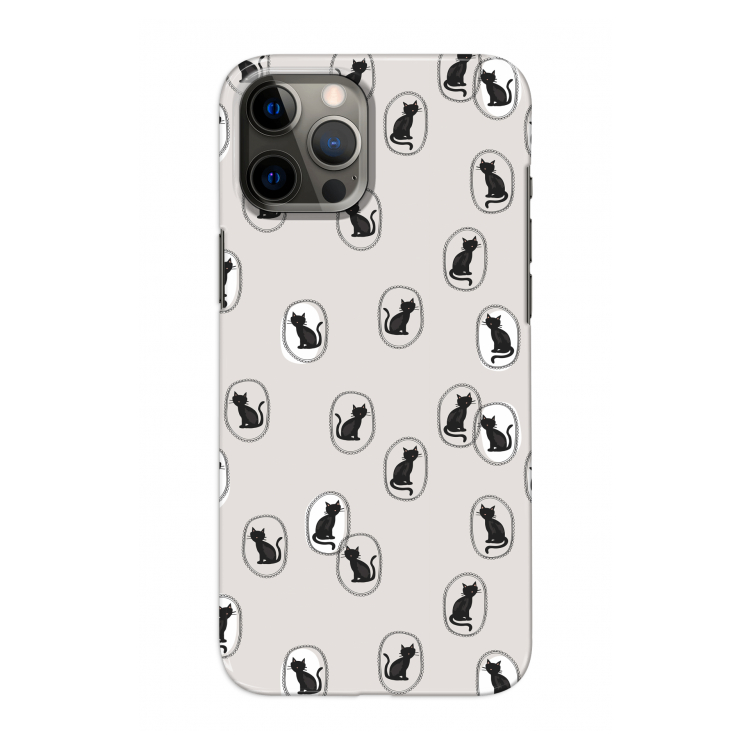 Miauw: Volledig geprint iPhone 12 Pro Hoesje