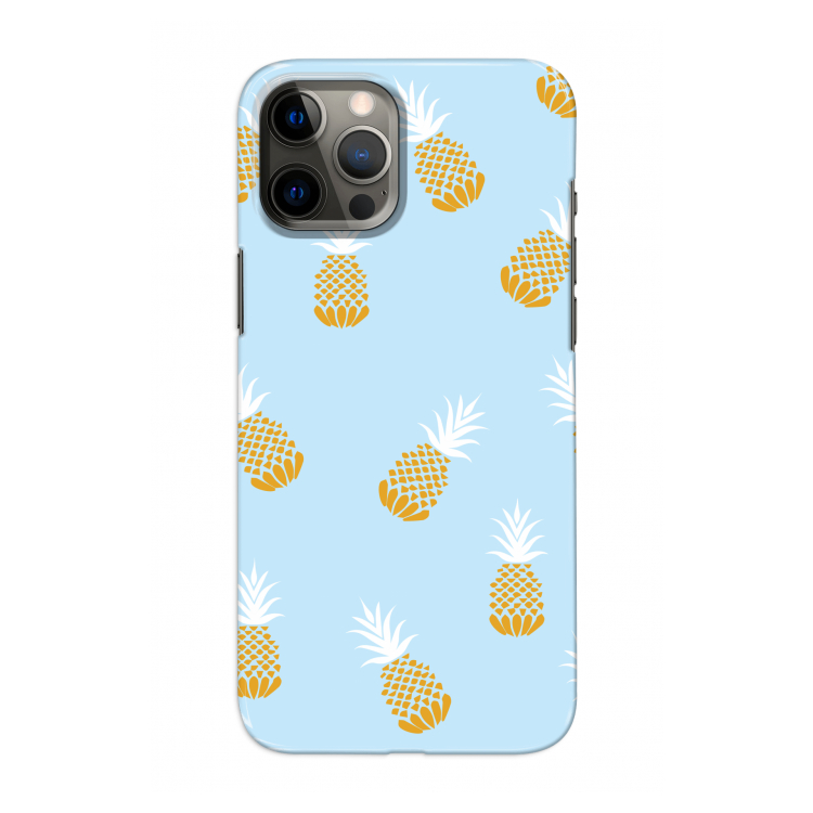Ananasjes: Volledig geprint iPhone 12 Pro Hoesje