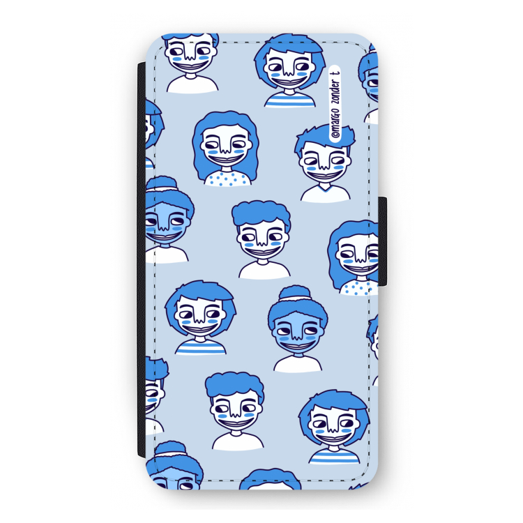 Gezichtjes: iPhone 12 Pro Flip Hoesje