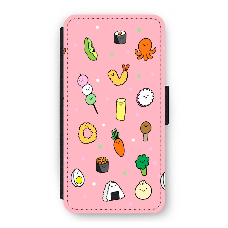 Happy bento friends: iPhone 12 Pro Flip Hoesje