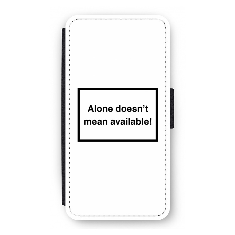 Alone: iPhone 12 Pro Flip Hoesje