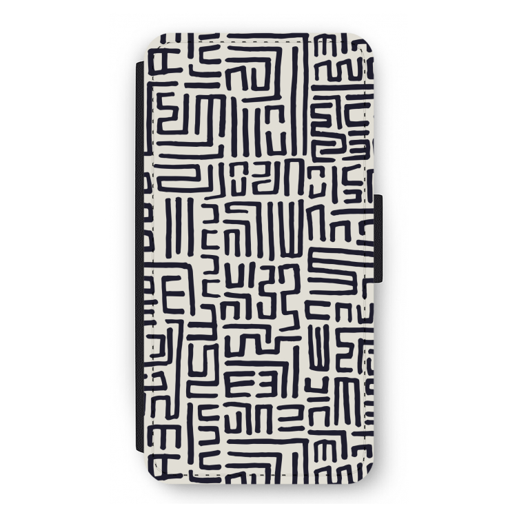 Moroccan Print: iPhone 12 Pro Flip Hoesje
