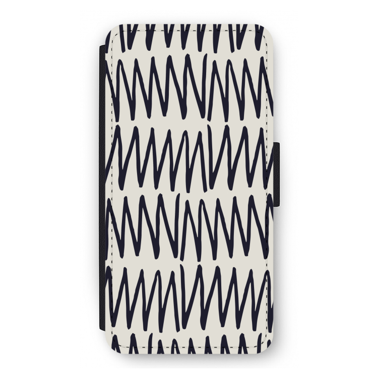 Marrakech Zigzag: iPhone 12 Pro Flip Hoesje
