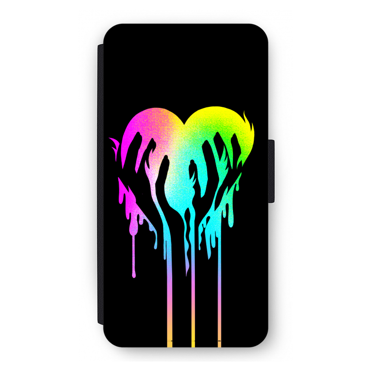 Hold My Heart: iPhone 12 Pro Flip Hoesje