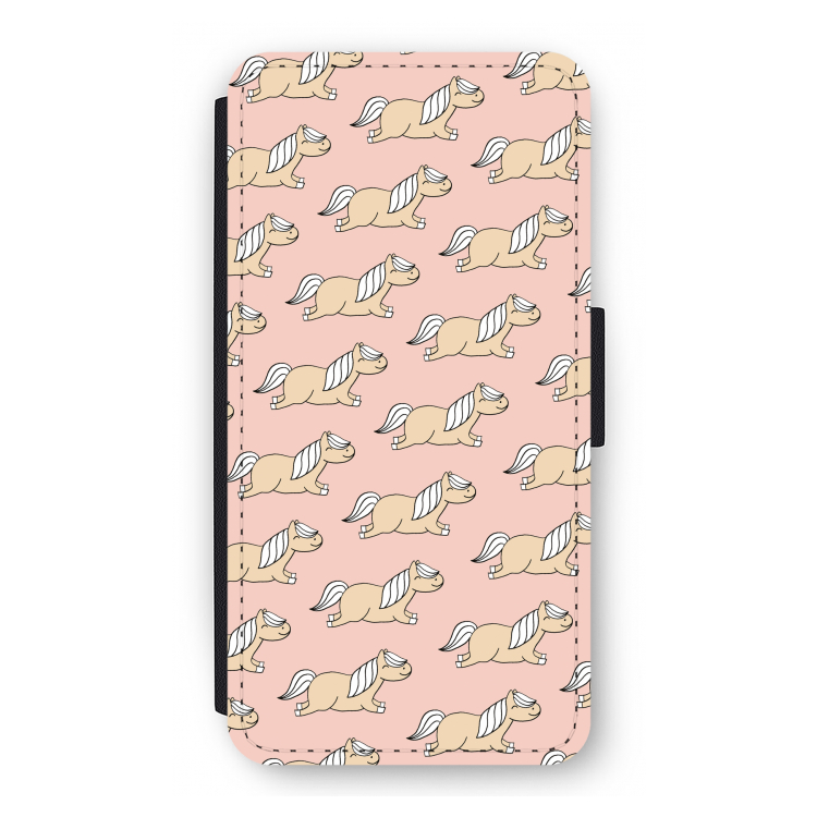 Ponys: iPhone 12 Pro Flip Hoesje