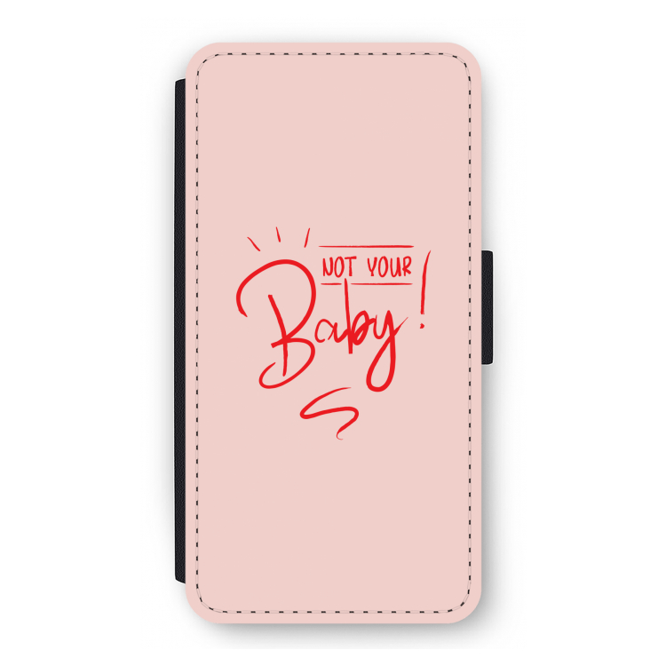 Not Your Baby: iPhone 12 Pro Flip Hoesje