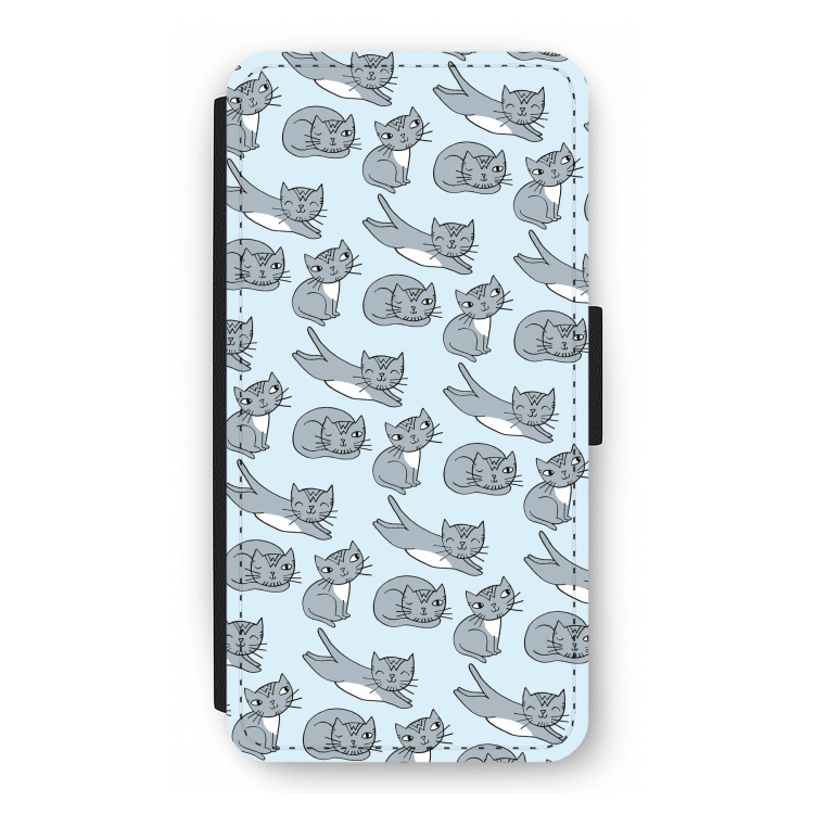 Poezen: iPhone 12 Pro Flip Hoesje