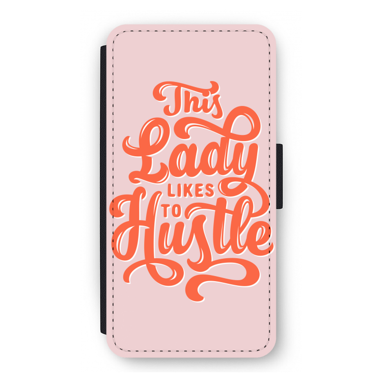 Hustle Lady: iPhone 12 Pro Flip Hoesje