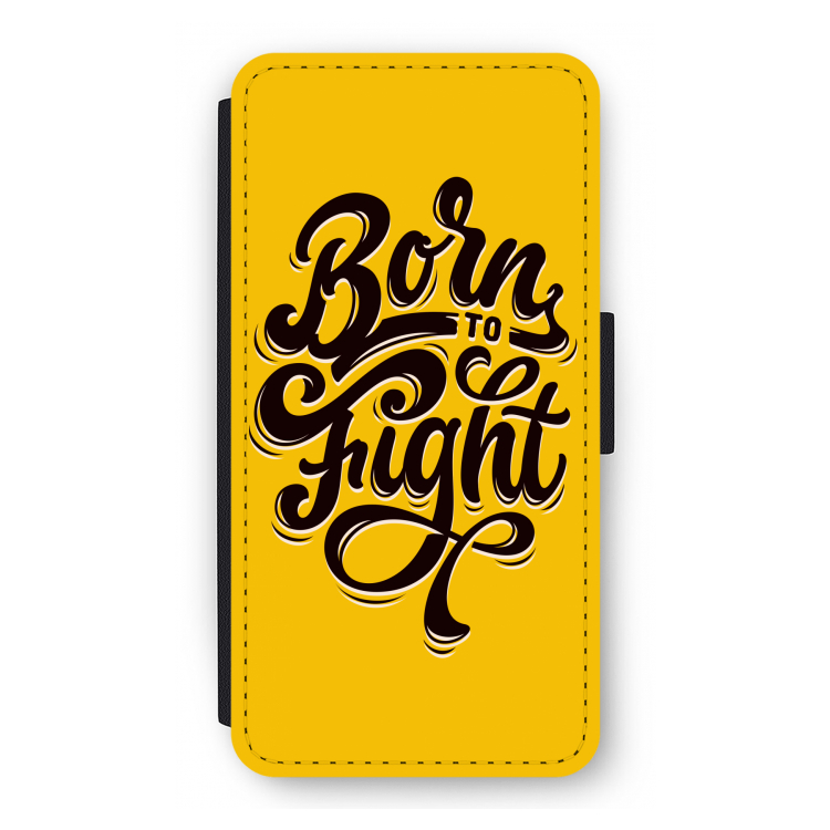 Born to Fight: iPhone 12 Pro Flip Hoesje