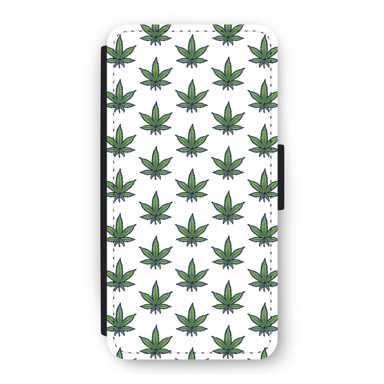 Weed: iPhone 12 Pro Flip Hoesje