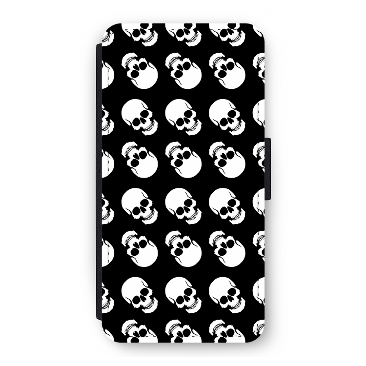 Musketon Skulls: iPhone 12 Pro Flip Hoesje