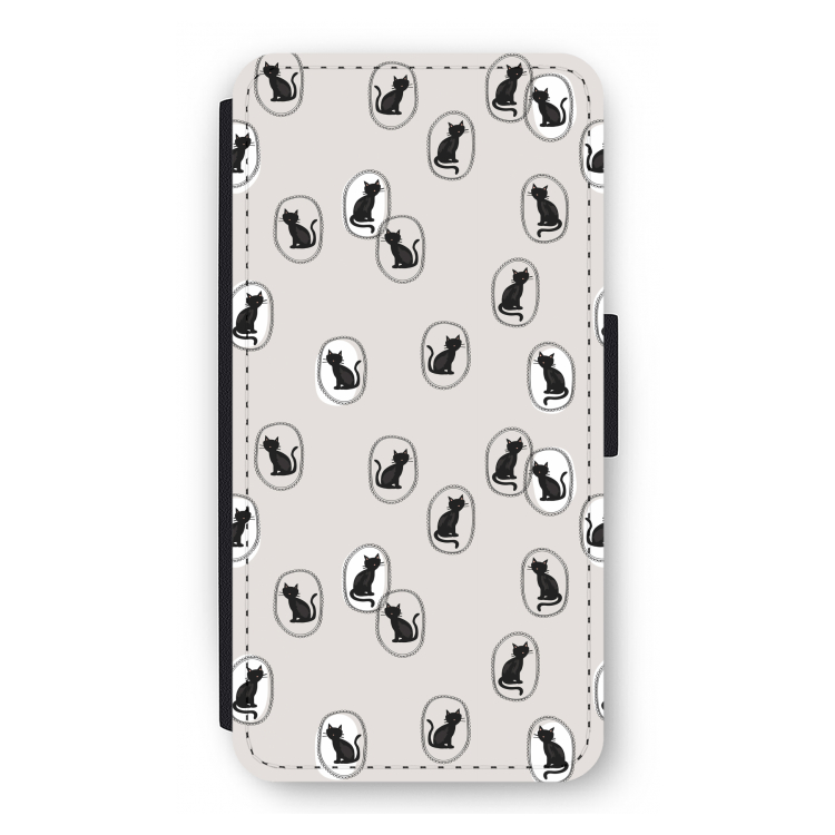 Miauw: iPhone 12 Pro Flip Hoesje