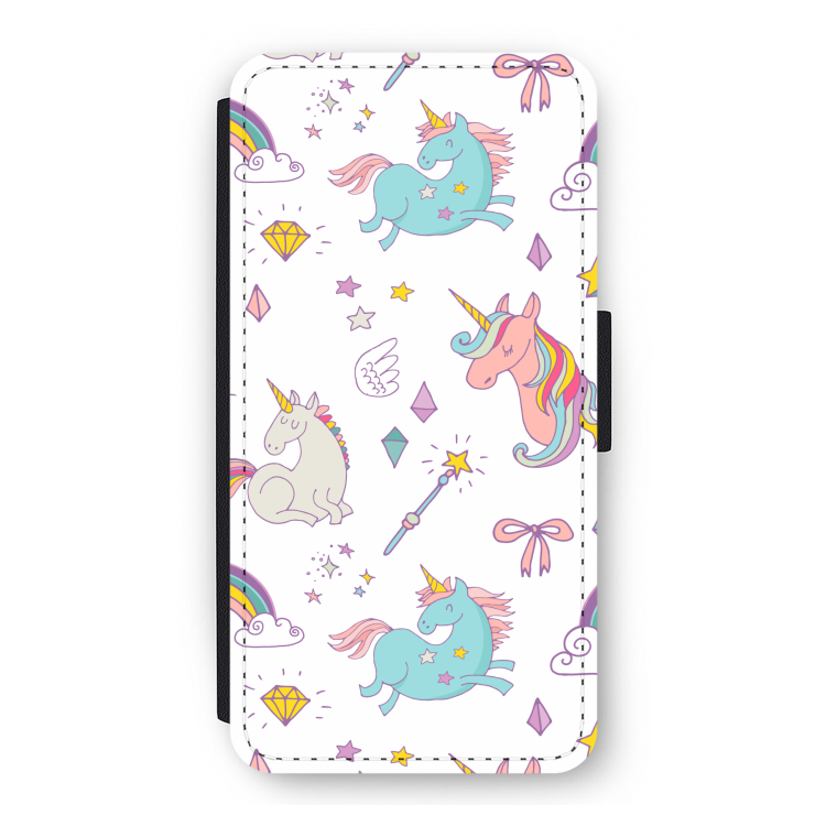 Fantasiewereld: iPhone 12 Pro Flip Hoesje