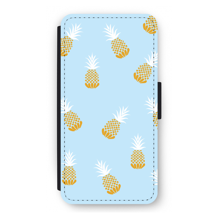 Ananasjes: iPhone 12 Pro Flip Hoesje