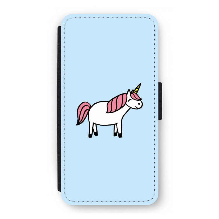 Eenhoorn: iPhone 12 Pro Flip Hoesje