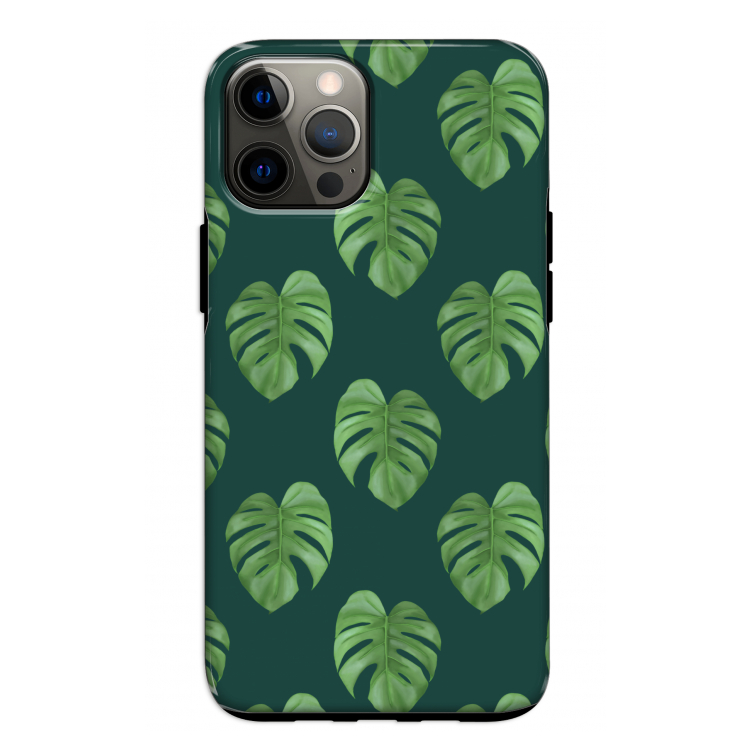 Monstera leaves: iPhone 12 Pro Tough Case