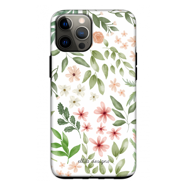 Botanical sweet flower heaven: iPhone 12 Pro Tough Case