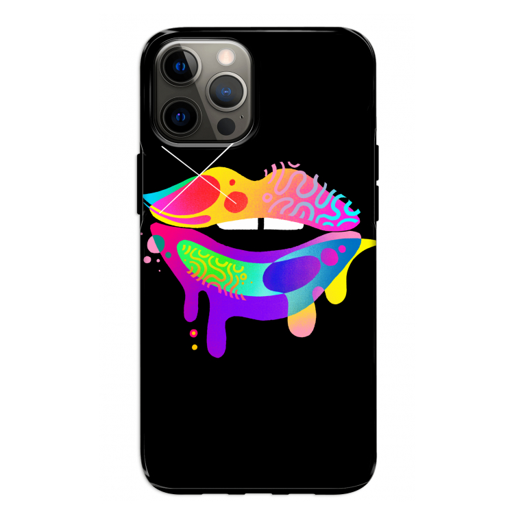 Lip Palette: iPhone 12 Pro Tough Case