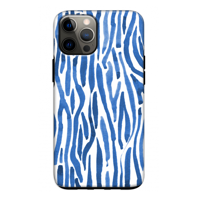 Blauwe nerven: iPhone 12 Pro Tough Case
