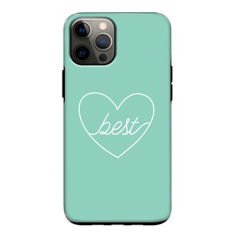 Best heart pastel: iPhone 12 Pro Tough Case