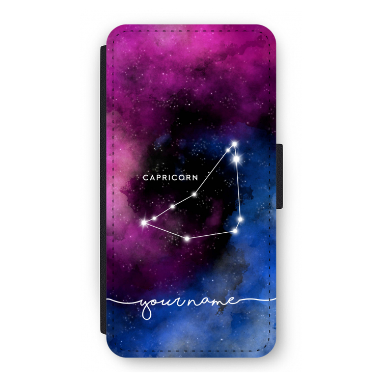 Sterrenbeeld - Donker: iPhone 12 Pro Flip Hoesje
