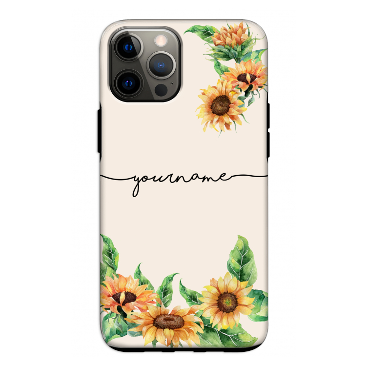 Zonnebloemen: iPhone 12 Pro Tough Case