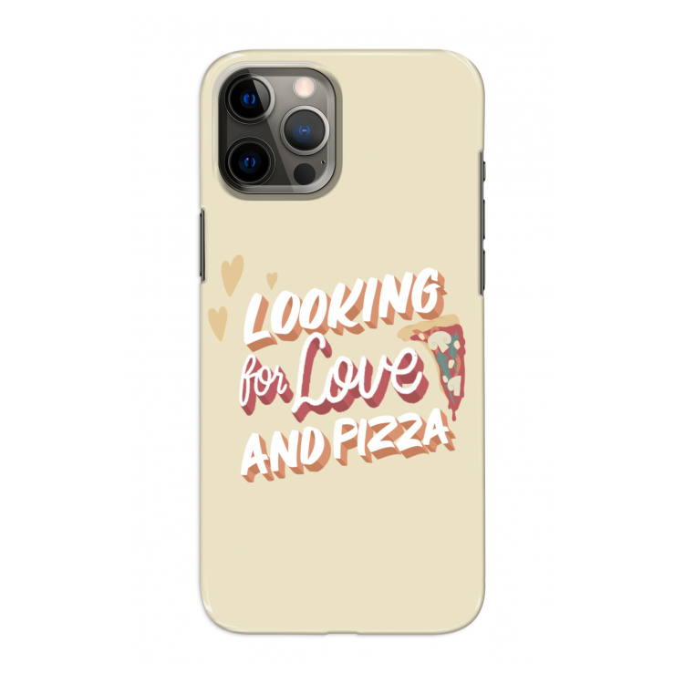Pizza is the answer: Volledig geprint iPhone 12 Pro Hoesje